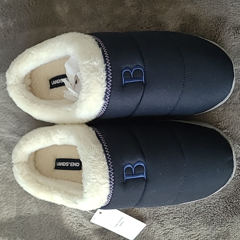 Lands End Brans New Slippers